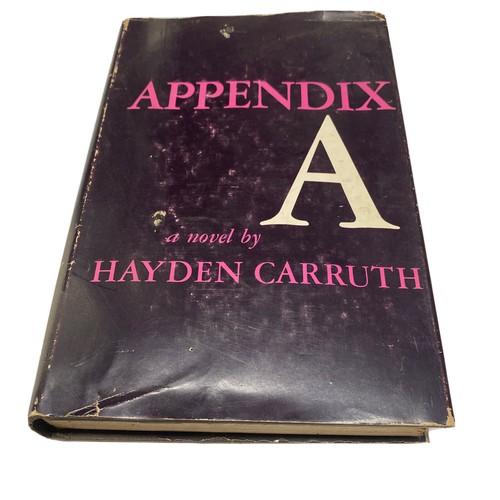 Carruth hayden appendix - carruth,,